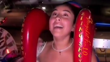 Funny Bouncing Boobs On A Roller Coaster &#8211; Compilation