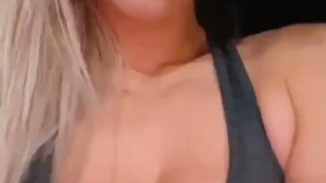 Blonde Model showing boobs on tiktok &#8211; Nude TikTok