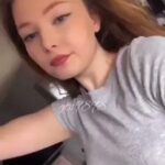 Horny teen and her first nude tiktok video