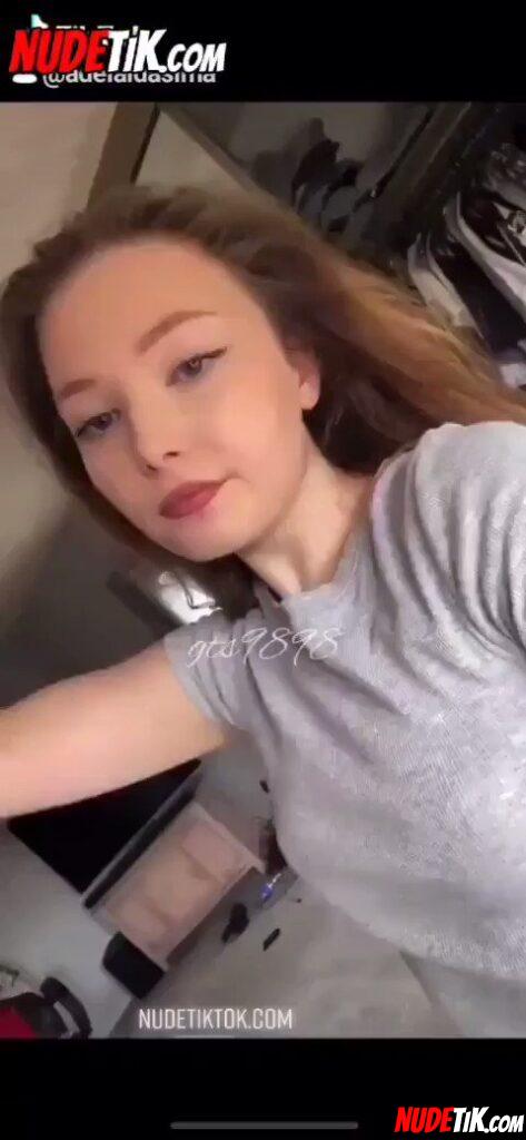 Horny teen and her first nude tiktok video #tiktokexposed #tiktokteens #hornytik
