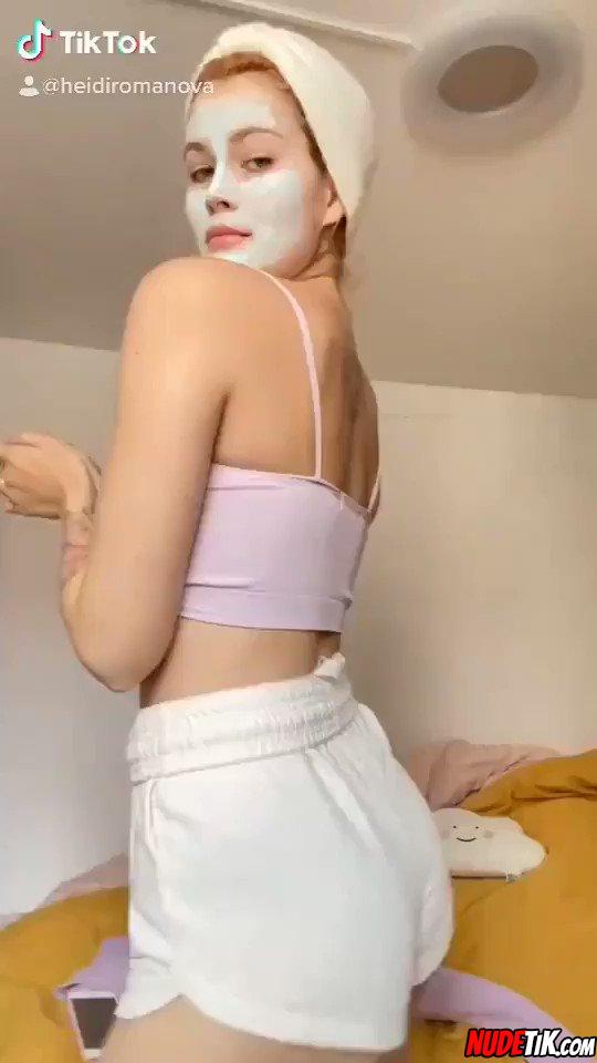 German teen “Heidi” is Naked on TikTok  #tiktokexposed #tiktoknsfw #TikTokgirl #