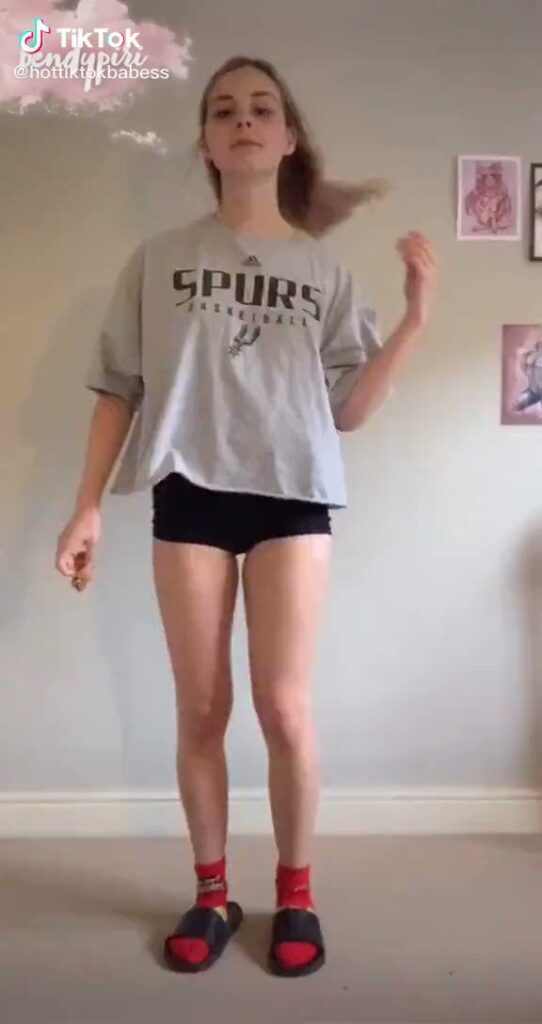 Young cute Tiktokgirl trying trends video #tiktokteens #younggirls #teens #naked