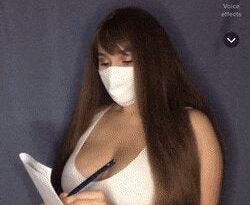 DON&rsquo;T DROP THE PEN or your boobs will peek out :)