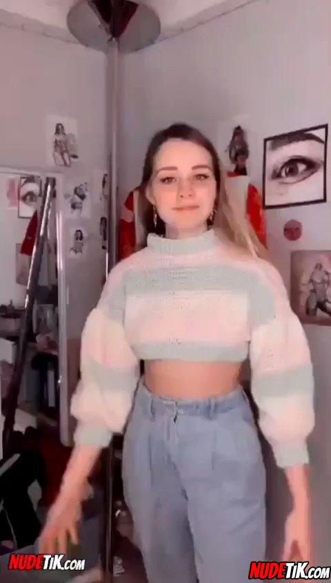 Russian teenger has too short Blouse #teensheaven #tiktok18 #tiktokexposed #russ