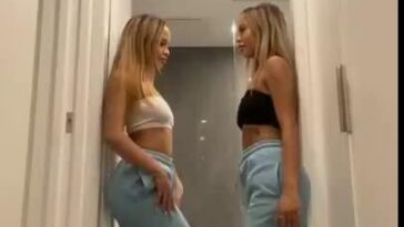 @theconnelltwins silhouette challenge &#8211; underwear ass and tits.