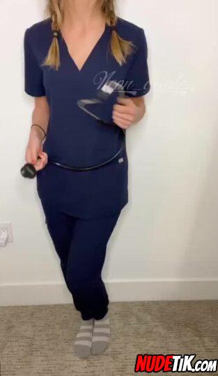 Naked Nurse &#8211; I think there’s something wrong with my stethoscope!