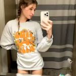 Naked College Student &#8211; Mirror Challenge