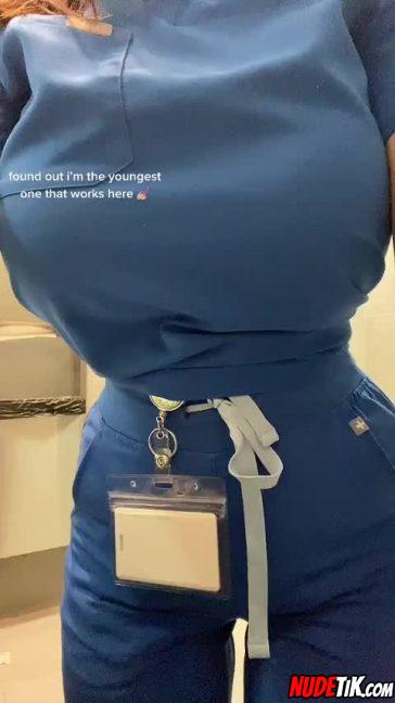 Busty 22 Year Old In Scrubs Busty 22 Year Old In Scrubs